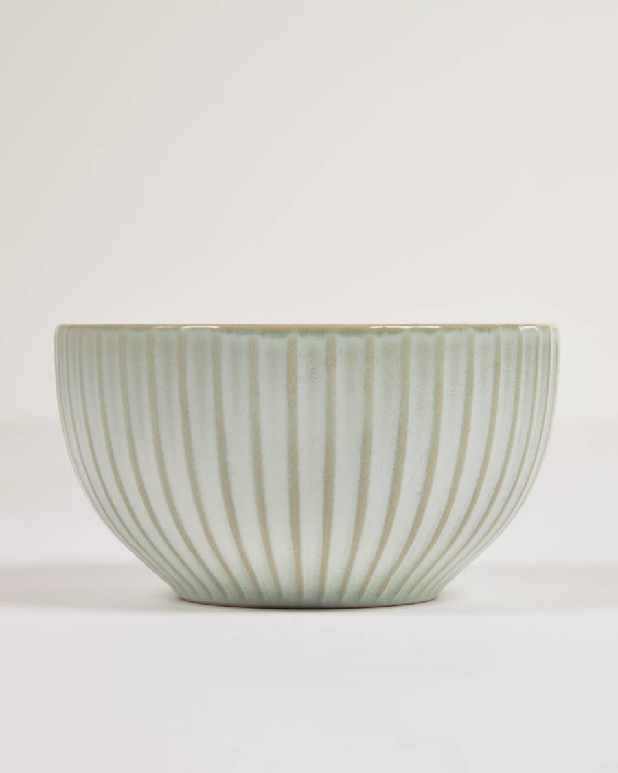 Itziar ceramic bowl in green