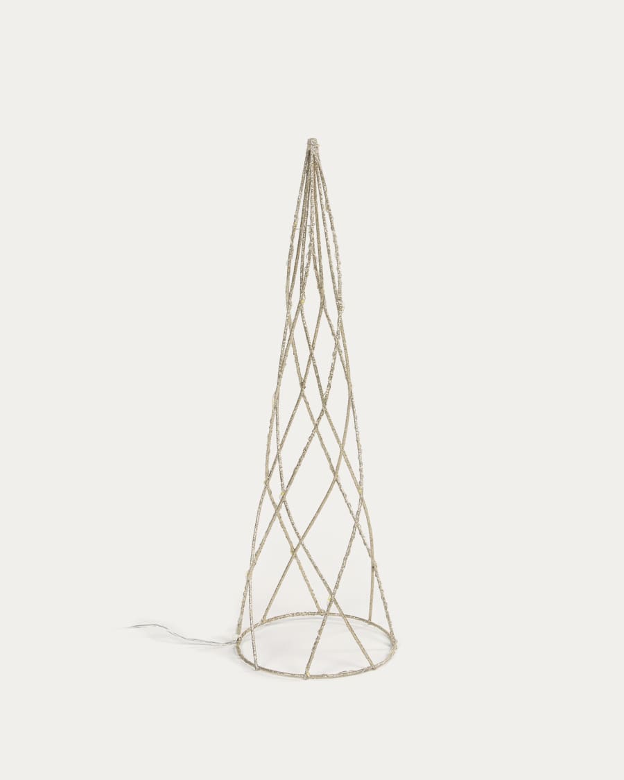 Sapin de Noël lumineux Shirly doré