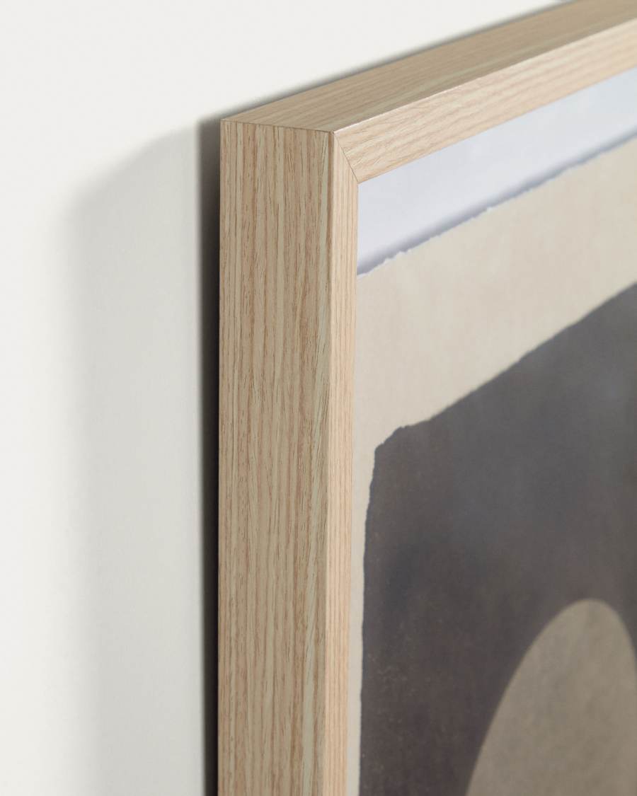 Quadro Naira cerchio nero 60 x 90 cm