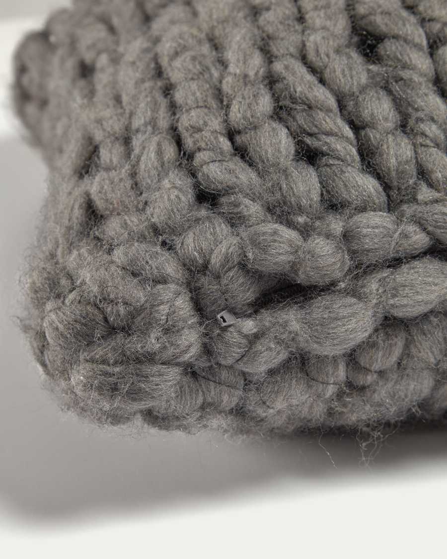 Adonia cushion cover in grey, 45 x 45 cm