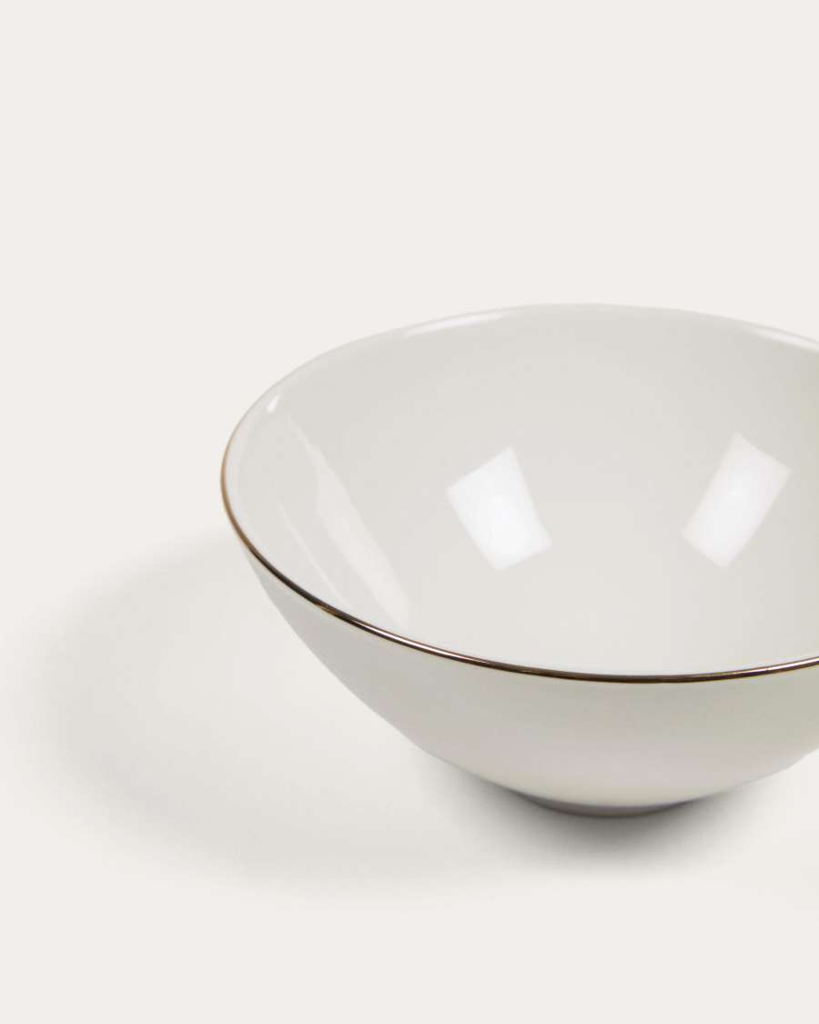 Tazza piccola Taisia in porcellana bianca