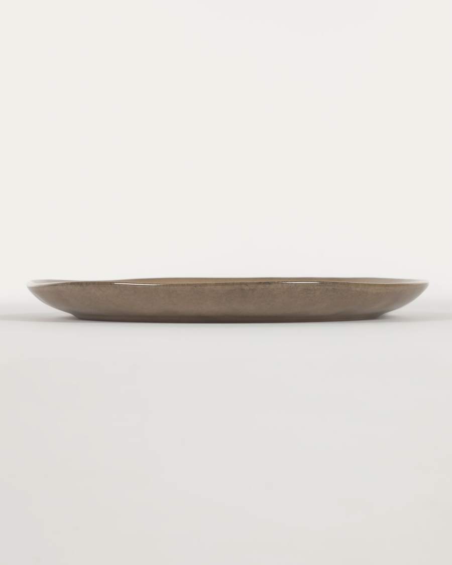 Πιάτο φαγητού Sheilyn, ανοιχτό καφέ