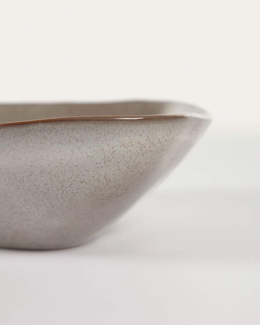 Sheilyn dark brown irregular bowl