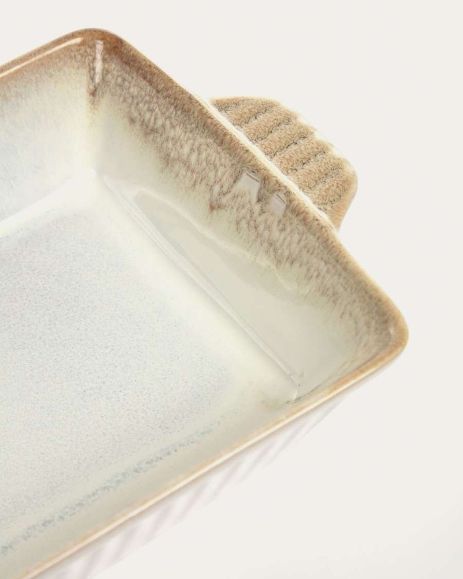 Travessa de forno Sheilyn bege 31 x 16 cm