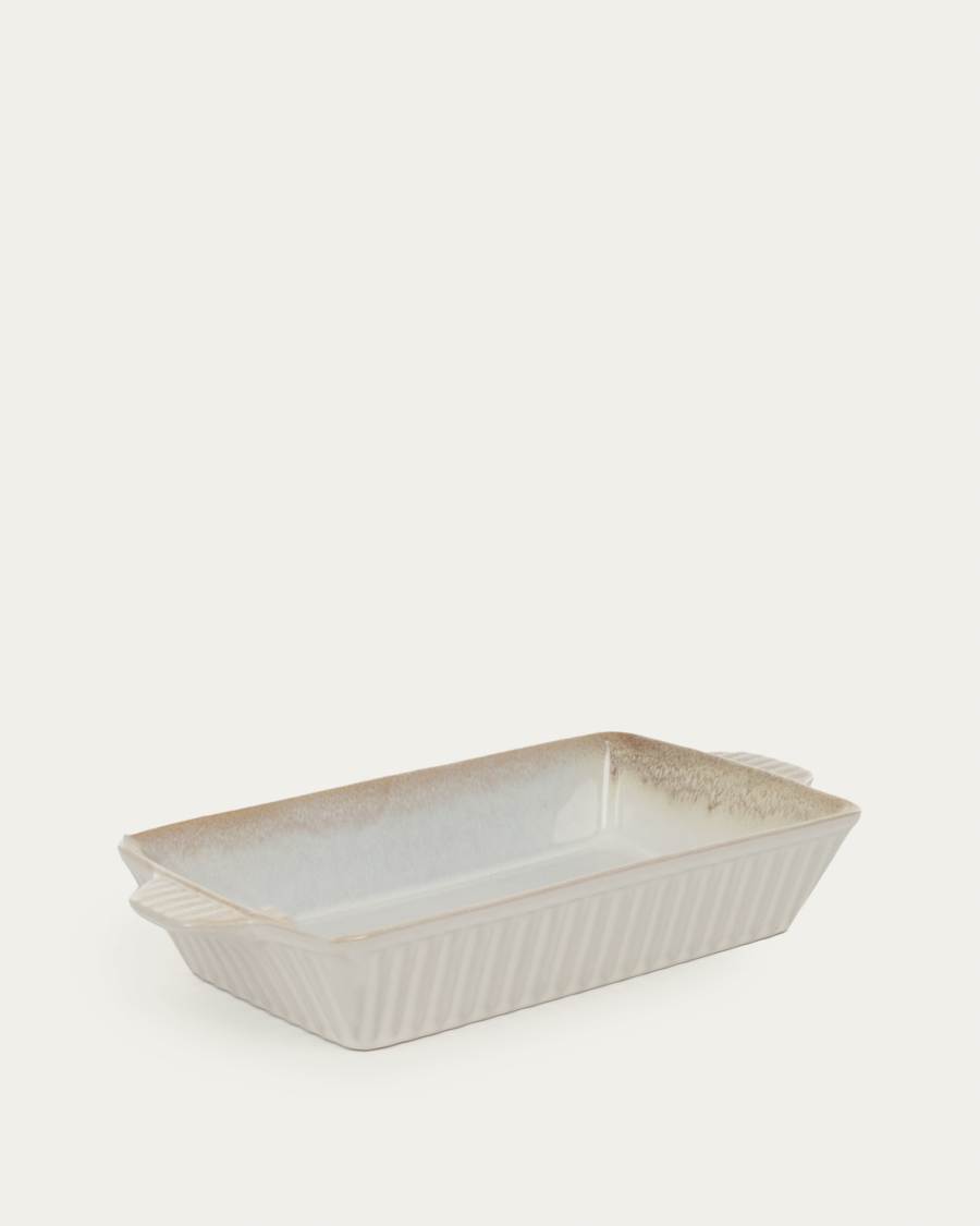 Travessa de forno Sheilyn bege 31 x 16 cm
