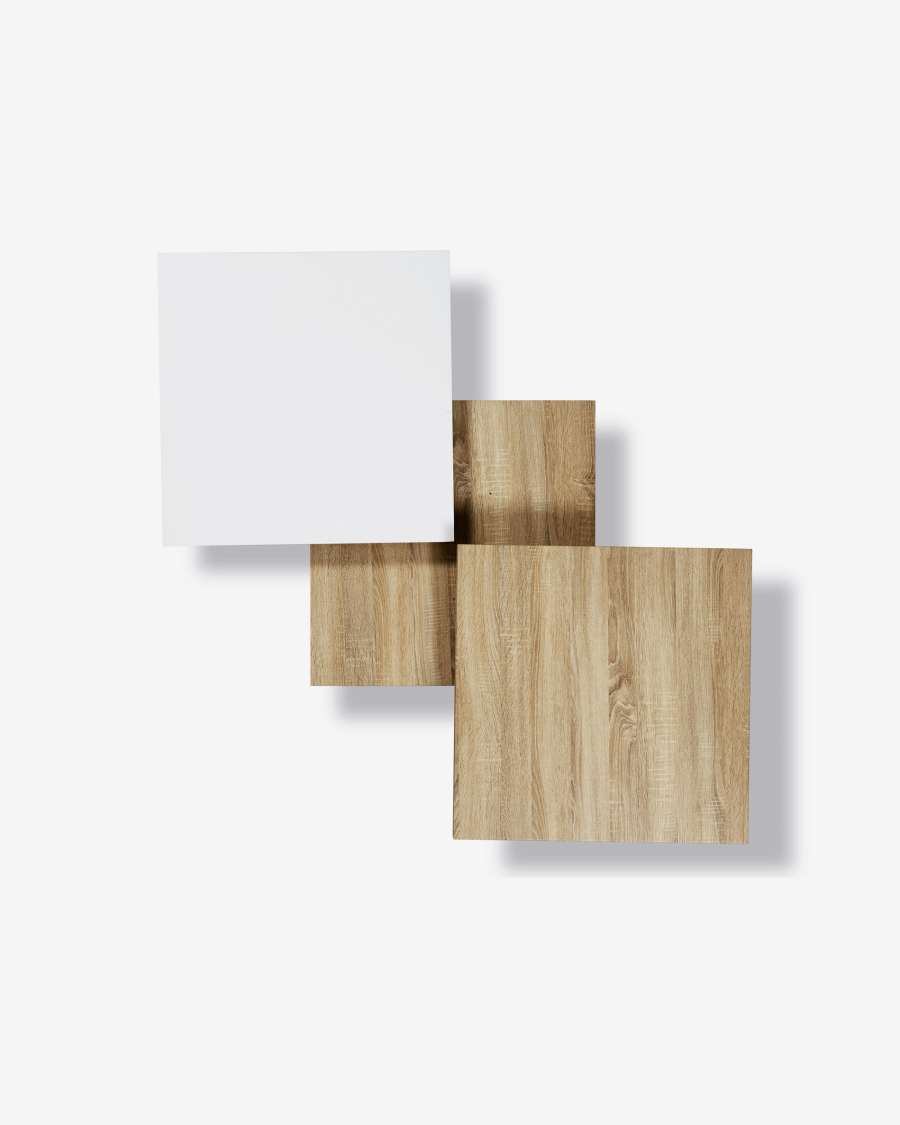 Kiu coffee table 70 (106) x 70 cm MDF and melamine