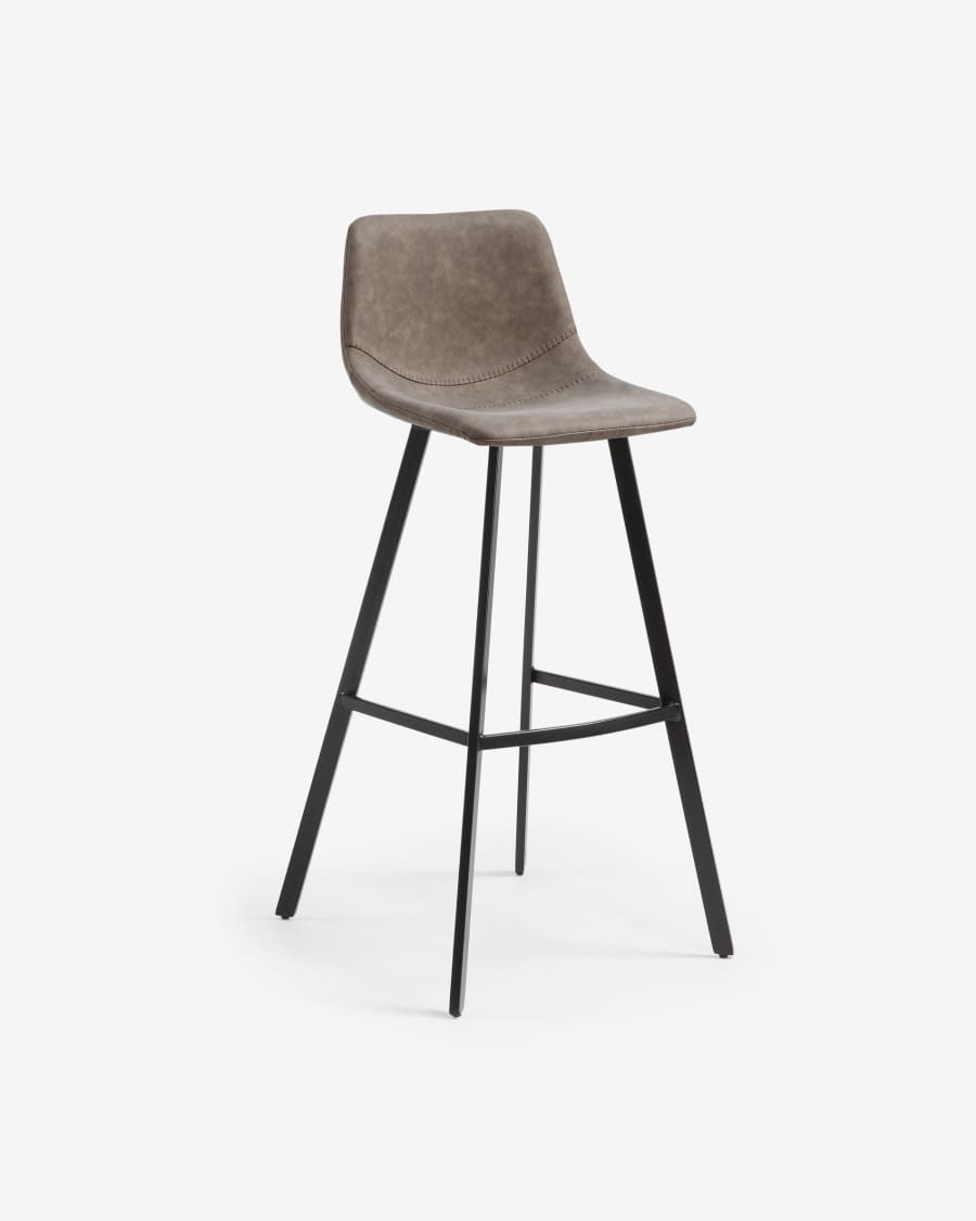 Beige Alve barstool height 80 cm