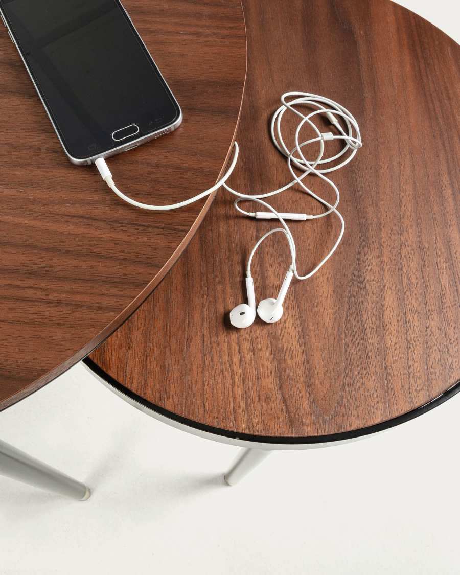 Anabel Set aus 2 Beistelltischen Ø 50 / Ø 38 cm