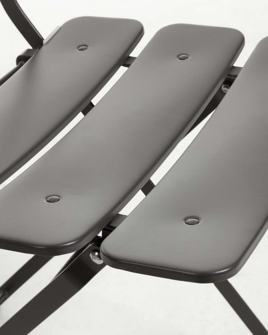 Beryl Stuhl, anthrazit matt