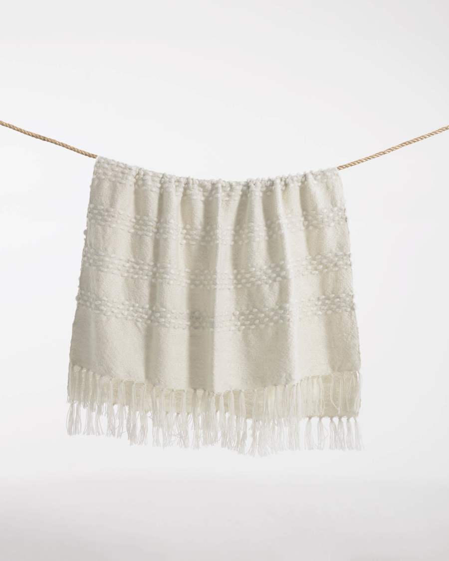 Beva white blanket 125 x 150 cm