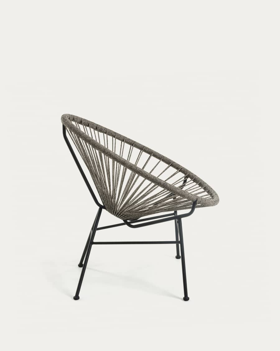 Dark grey Samantha armchair