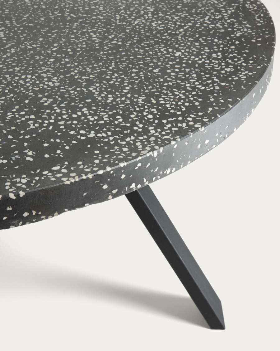 Shanelle black table Ø 120 cm