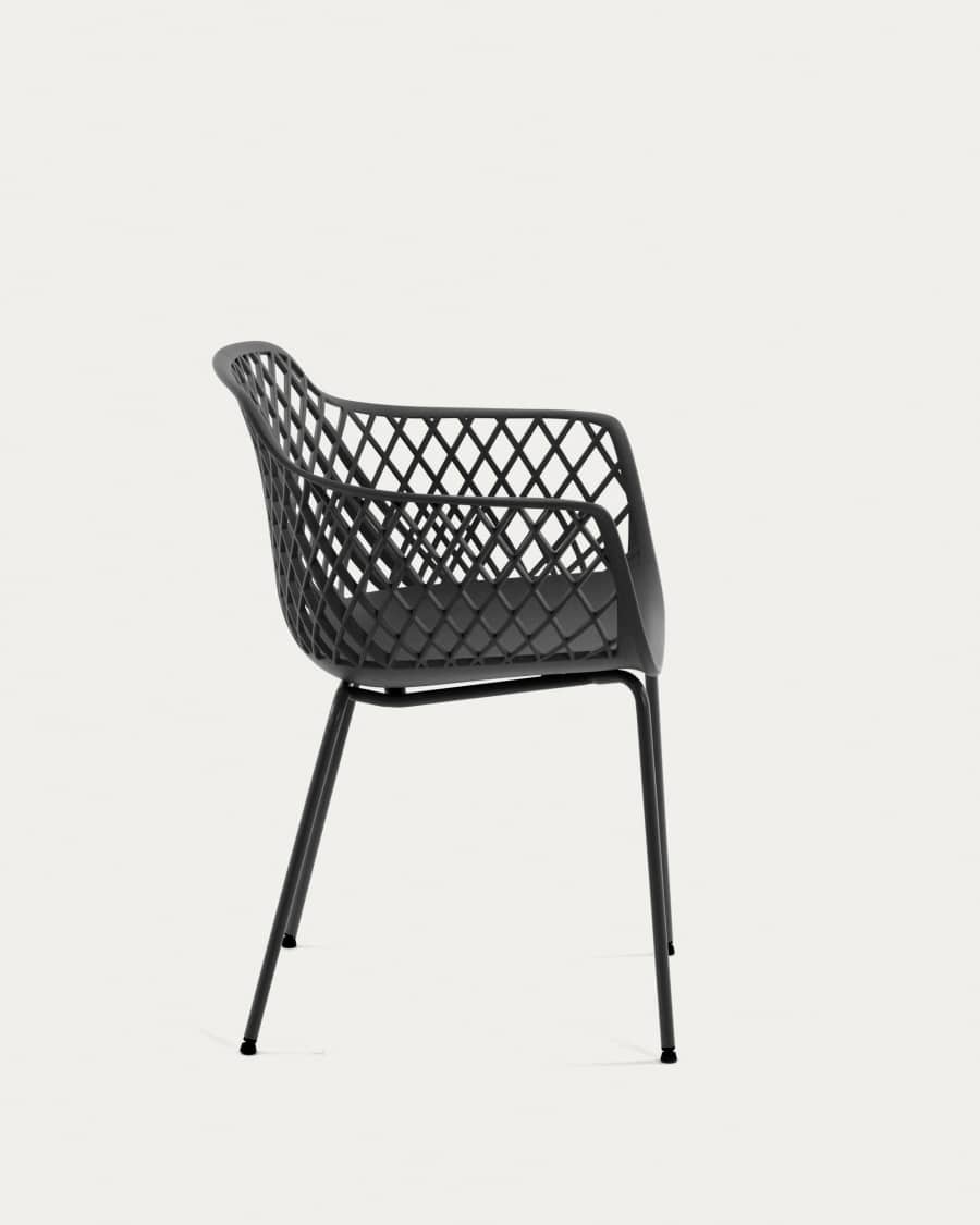 Quinn outdoor chair in grey