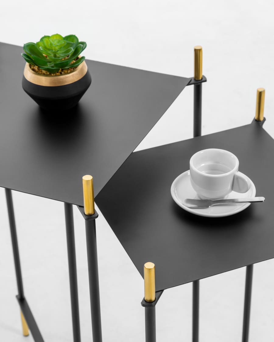 Σετ 2 βοηθητικά τραπέζια Dagnen