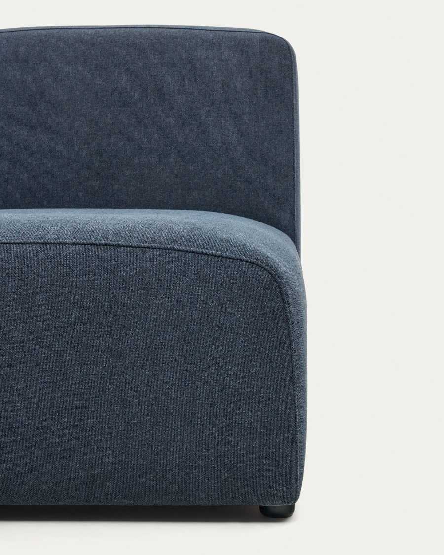 Neom seat module in blue, 75 cm FSC Mix Credit