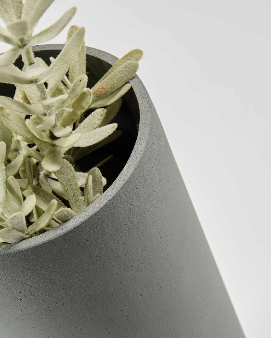 Marta set of 2 powdered stone vases