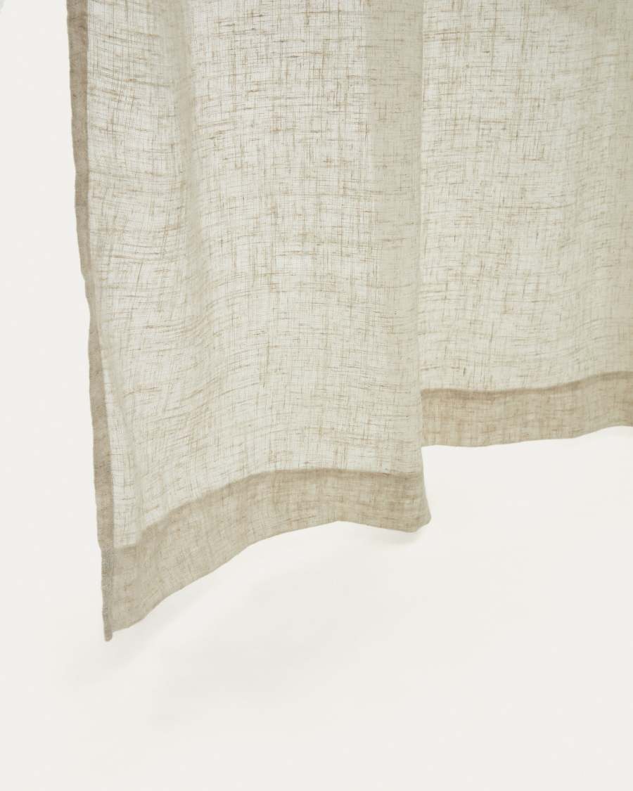 Mahina curtain in beige, 140 x 260 cm