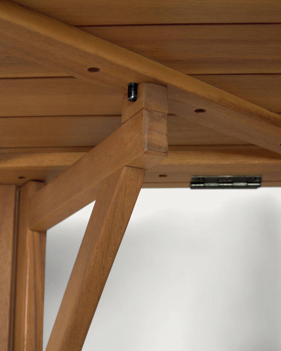 Amarillis folding balcony table made from solid acacia wood, 40 x 42 cm FSC 100%