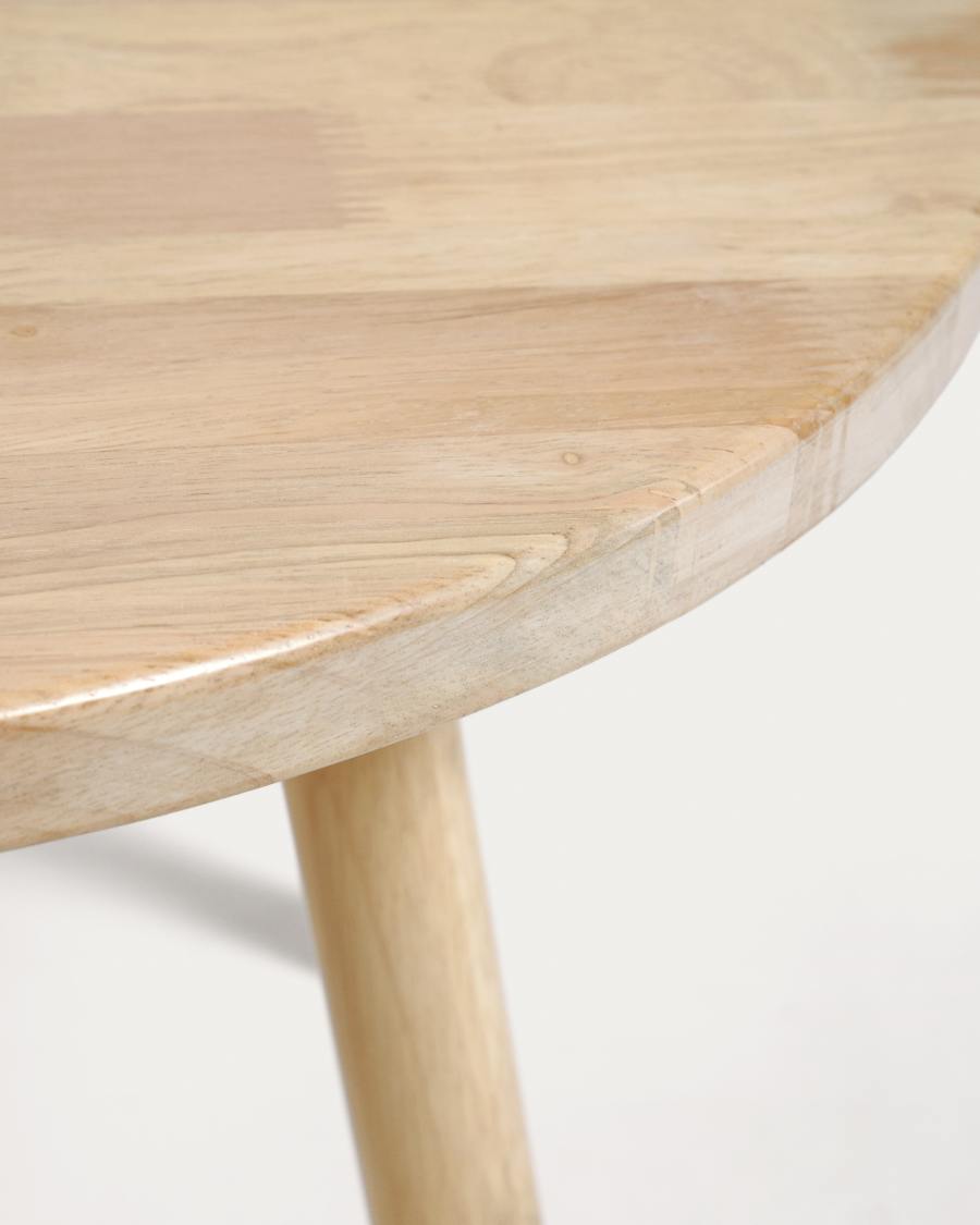 Dilcia runder Kindertisch aus massivem Kautschukholz Ø 55 cm