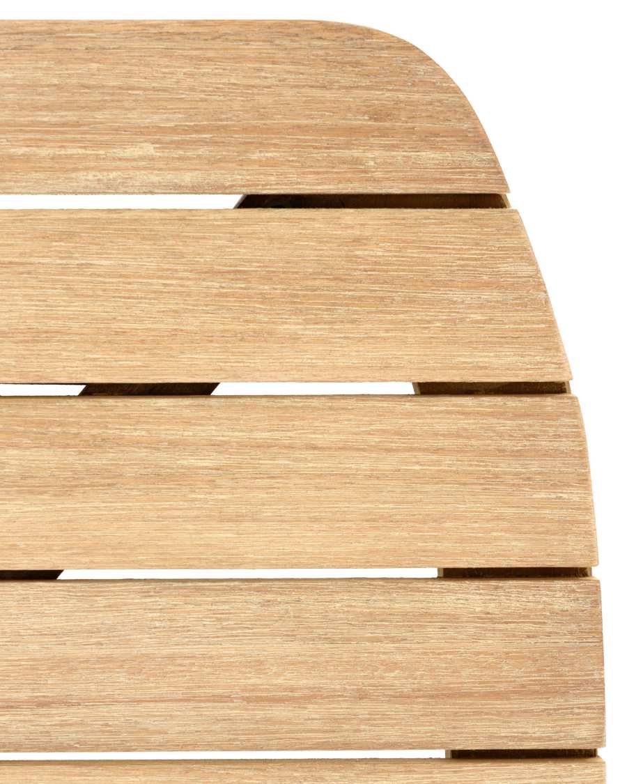 Sheryl 75 x 75 cm side table made from solid eucalyptus FSC 100%