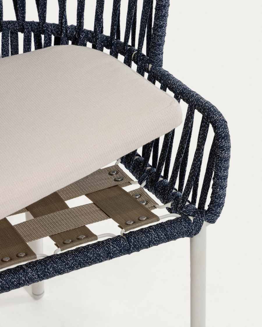 Robyn stackable chair in blue