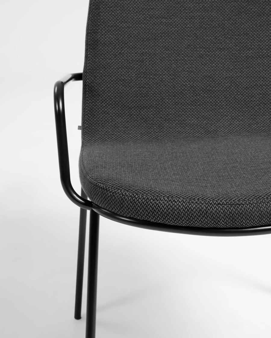 Καρέκλα Giulia, σκούρο γκρι