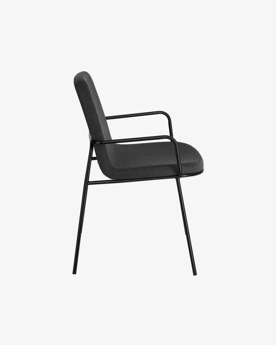 Καρέκλα Giulia, σκούρο γκρι