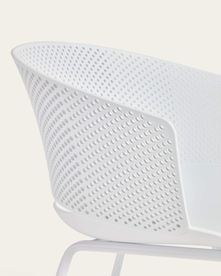 Yeray white garden chair