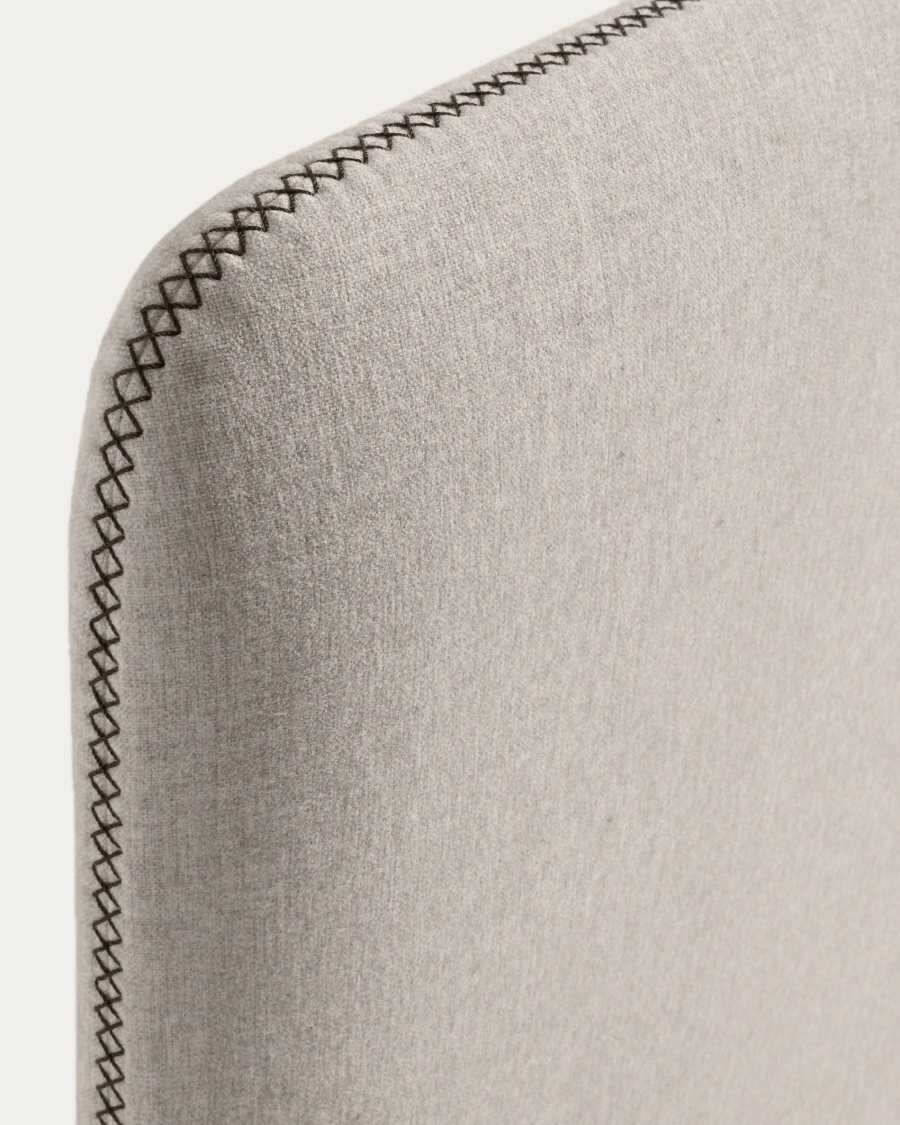 Dyla bed cover in beige for a 160 x 200 cm mattress