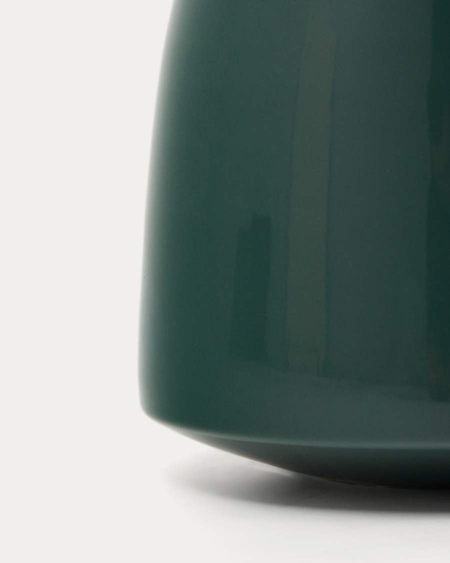 Κεραμικό βάζο Sibla πράσινο 16 εκ.