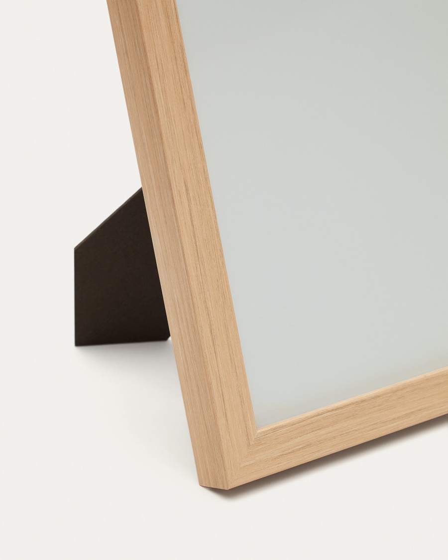 Neale wooden photo frame with natural finish, 21 x 28 cm