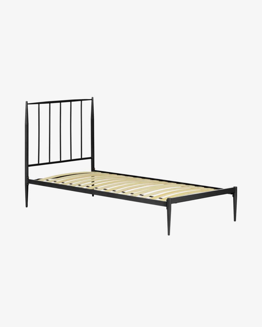 Lit Natacha 90 x 190 cm graphite