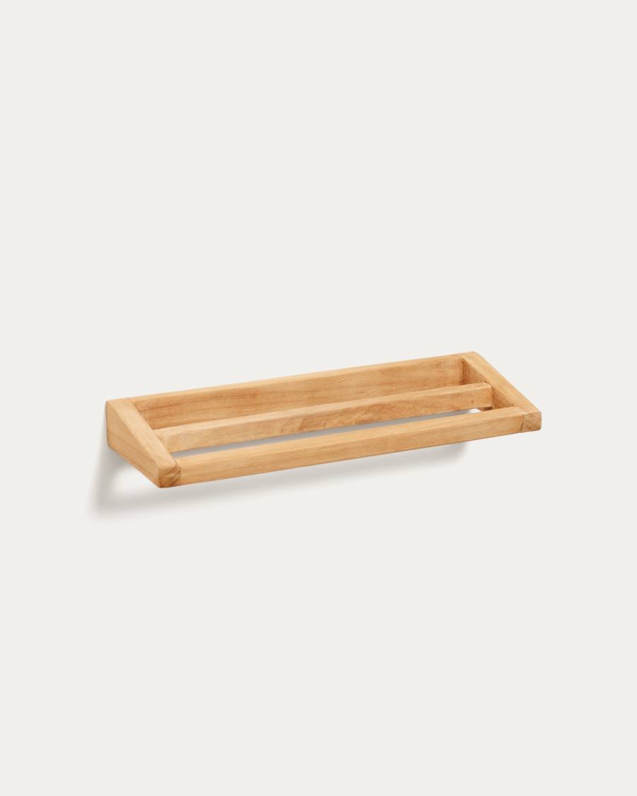 Vedel solid teak towel rack, 40 x 5 cm