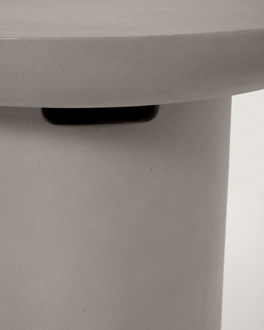 Taimi concrete round outdoor side table Ø 50 cm