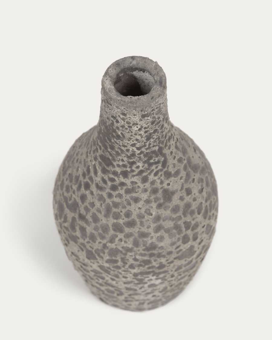 Amaranta kleine Vase grau 28 cm