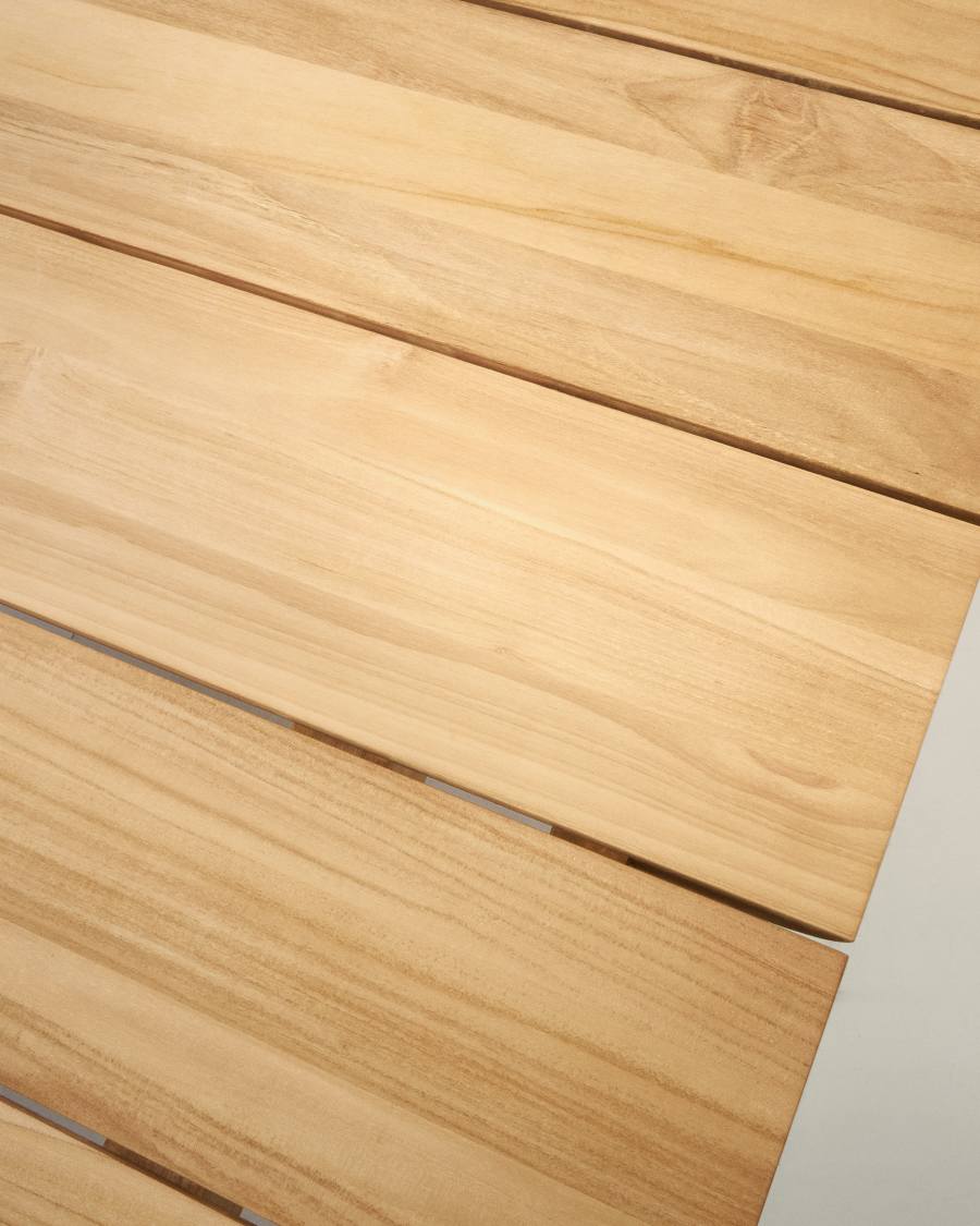 Icaro Tisch aus massivem Teakholz FSC 100% 220 x 102 cm