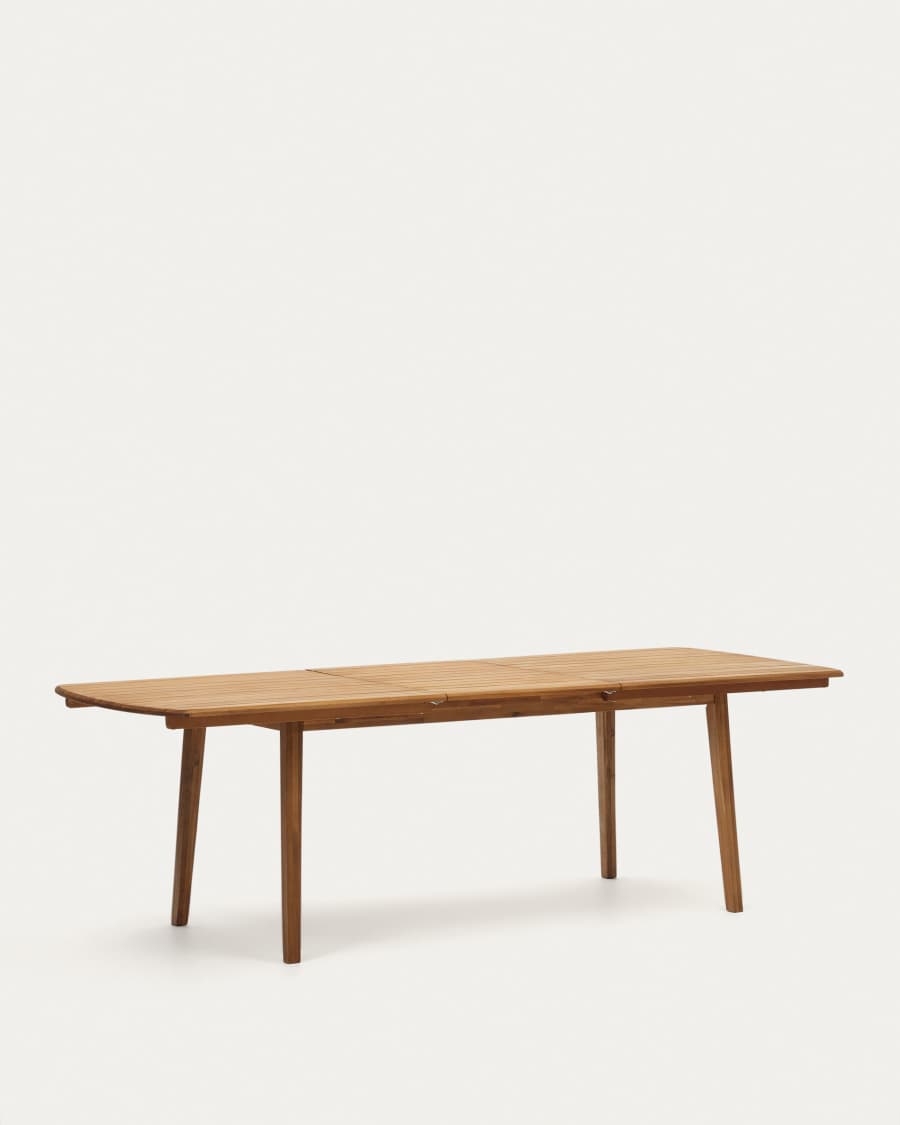 Thianna extendable outdoor table made from solid acacia wood, 180 (240) x 90 cm FSC 100%