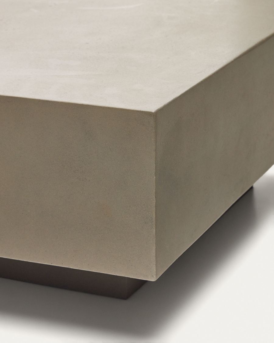 Rustella cement coffee table, 80 x 60 cm