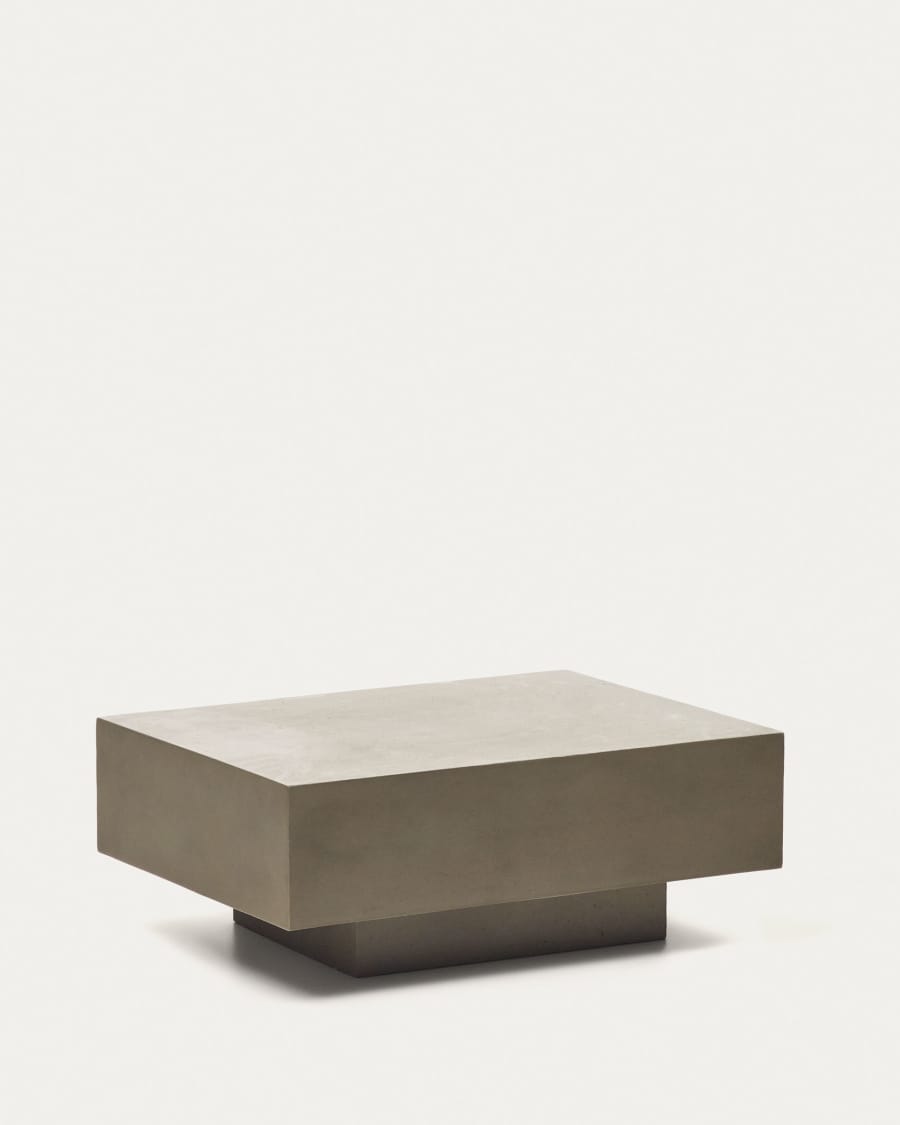 Rustella cement coffee table, 80 x 60 cm