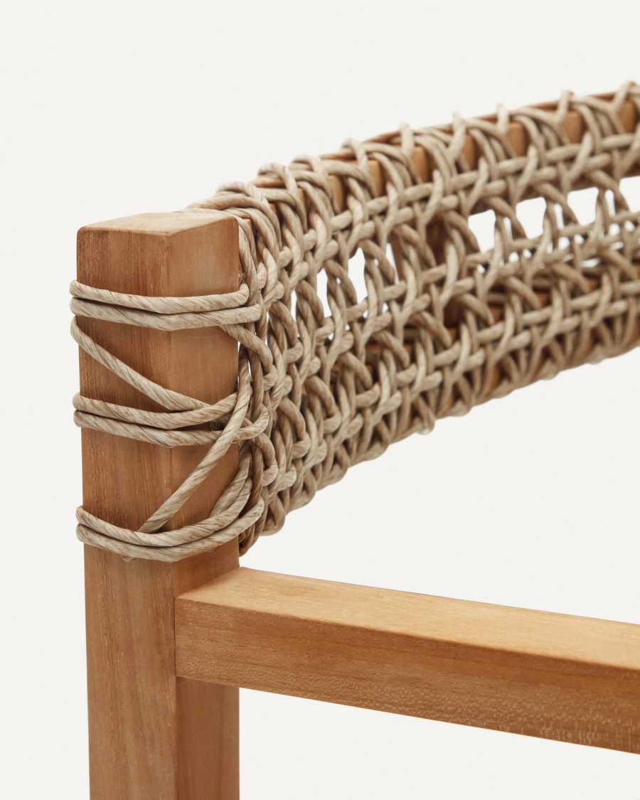 Cadira Giverola de fusta massissa de teca