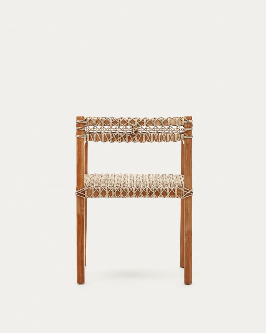 Cadira Giverola de fusta massissa de teca