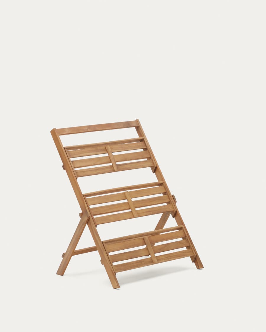 Victora outdoor shelving unit made from solid acacia wood, 70 x 85 cm FSC 100%