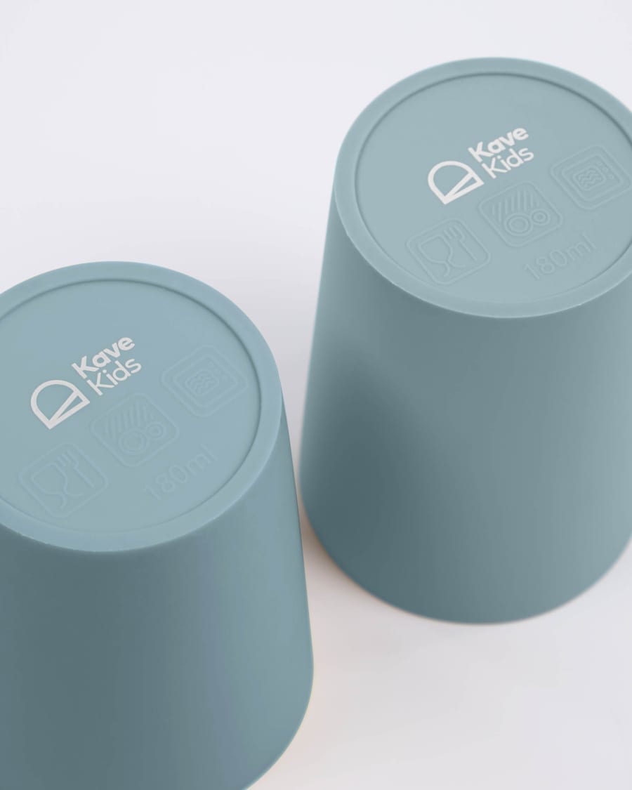 Σετ 2 κούπες Epiphany, μπλε σιλικόνη