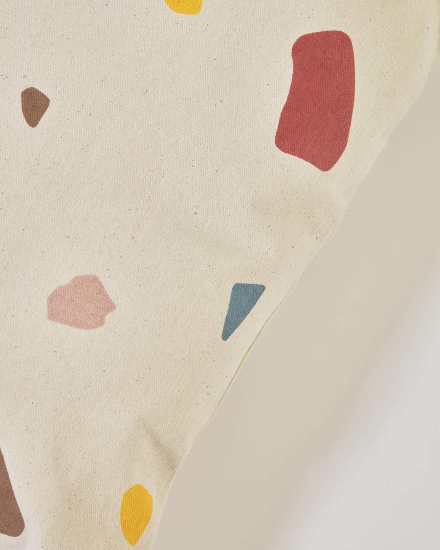 Nerta 100% cotton multi-coloured cushion cover 45 x 45 cm