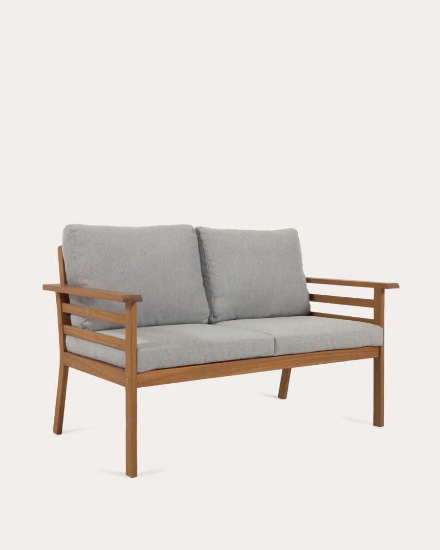 Σετ καναπές εξωτερικού χώρου, 2 καρέκλες και τραπέζι σαλονιού Vilma ξύλο ακακίας, FSC 100%