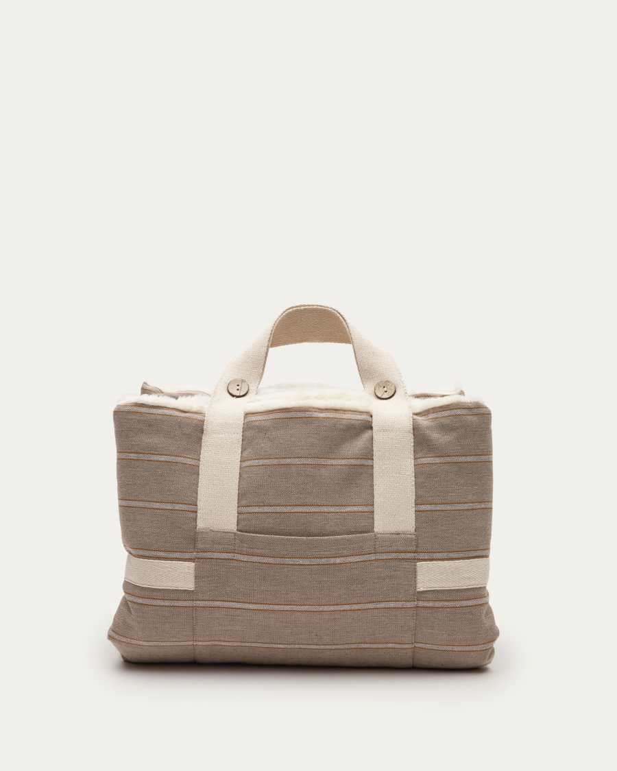 Couverture de voyage pour animaux Toby marron