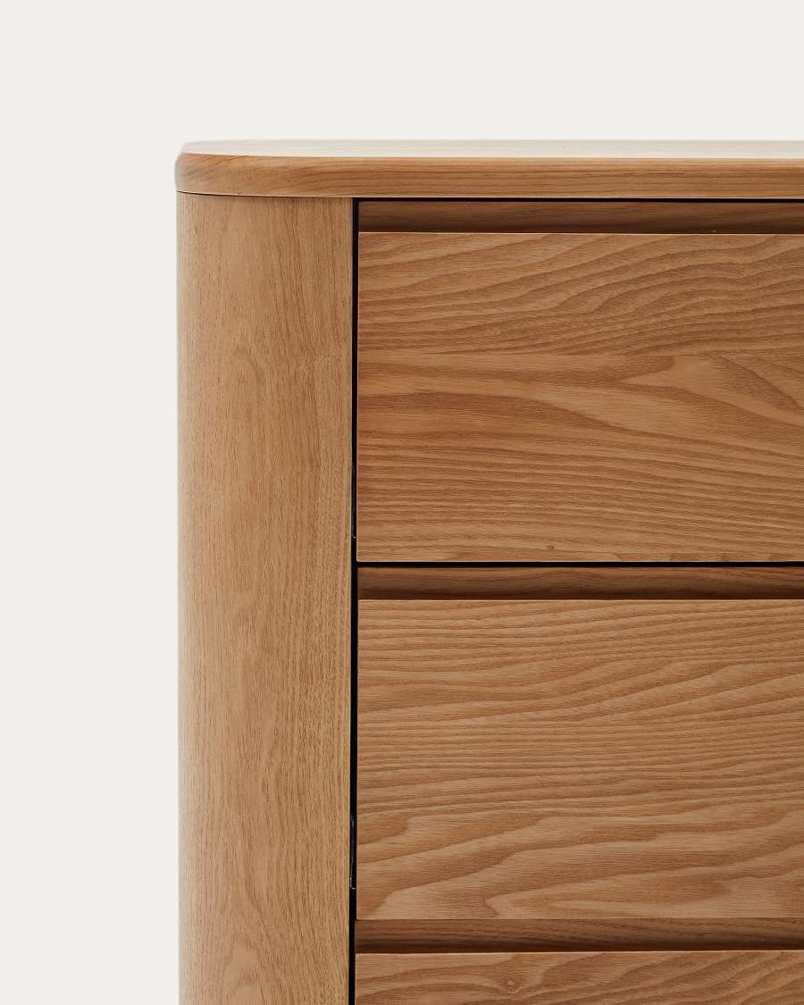 Commode Salaya en contreplaqué de frêne FSC Mix Credit 120 x 80 cm