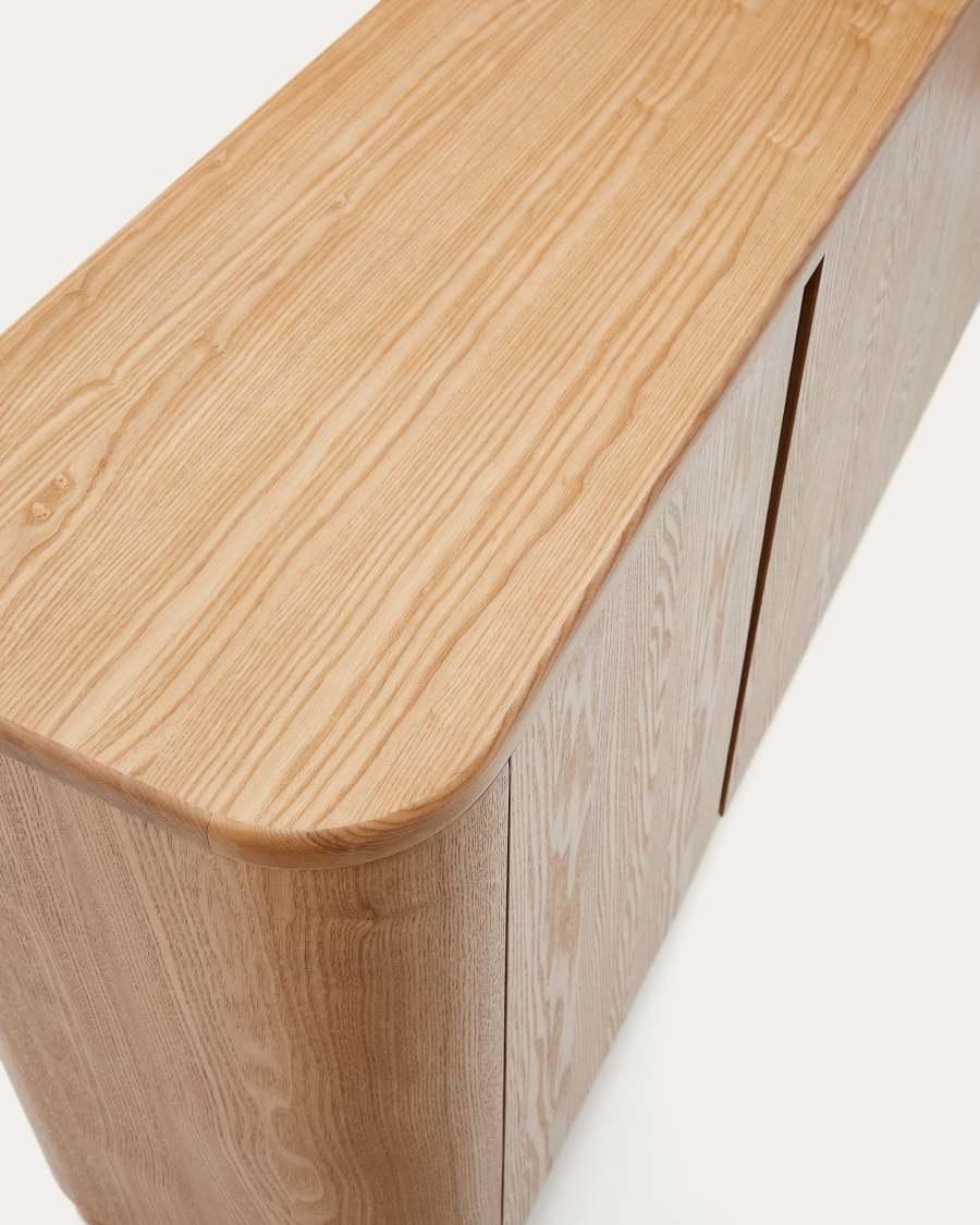 Salaya sideboard in  ash plywood FSC Mix Credit, 200 cm x 79 cm