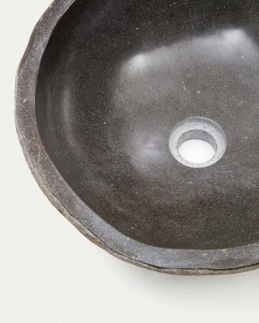 Tetsu stone wash basin, Ø 40 cm