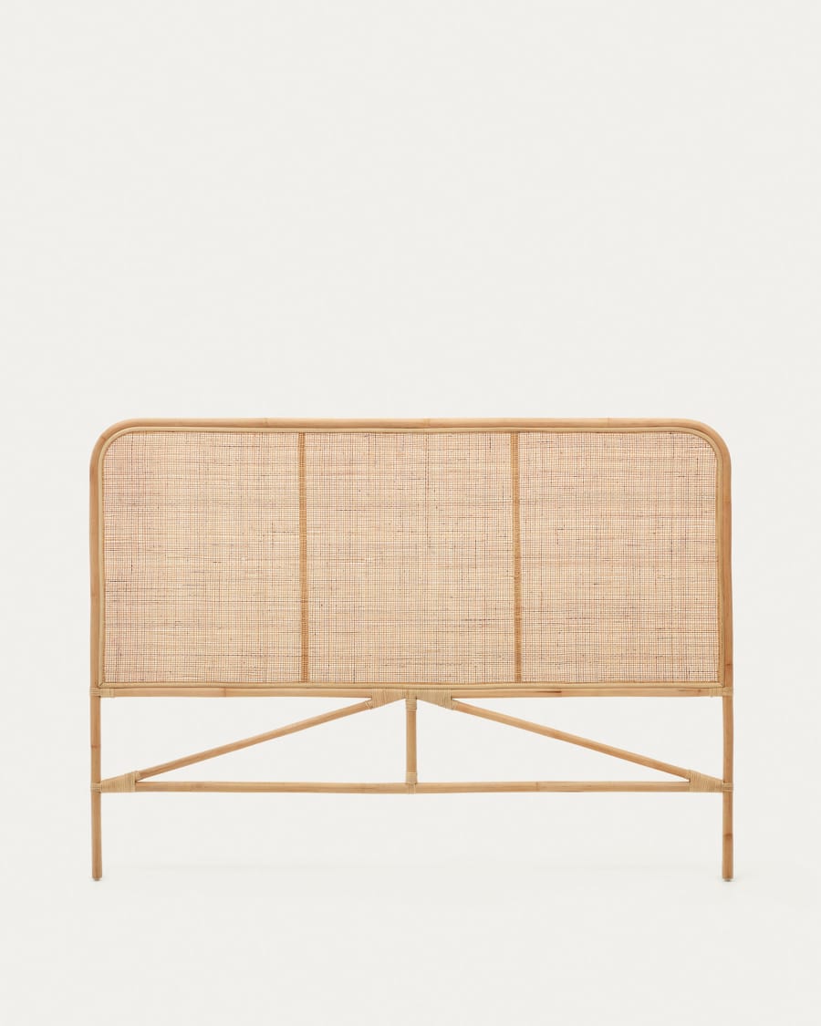 Testiera Quiterie in rattan finitura naturale 150/160 cm